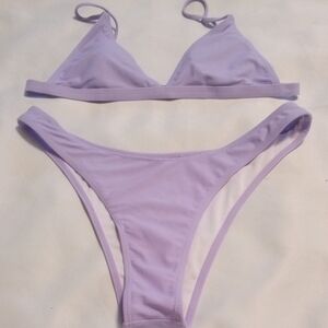 Chic Lavender Bikini Set